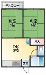 ラフォーレⅠの物件間取画像